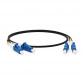  - Hyperline FC-D2-9-LC/UR-LC/UR-H-25M-LSZH-BK