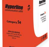  - Hyperline UUTP4-C5E-S24-IN-PVC-RD-305 (UTP4-C5E-SOLID-RD-305) (305 м)
