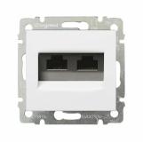  - Legrand Valena Бел Розетка комп(RJ45) 2-ая 5 кат UTP (774231)