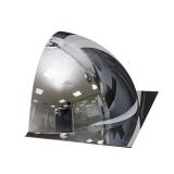  - DL 1/2 купольного сферического зеркала, 600 мм с внешним напылением без канта