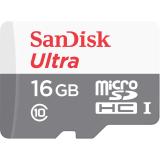  - SanDisk 16Gb microSDHC Ultra Class 10 с адаптером