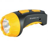  - Фонарь LED 3804 (аккум 220В черн./желт. 4 LED; SLA пласт. короб) Ultraflash 9215