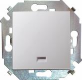  - Механизм выключателя 1-кл. СП Simon 15 16А IP20 с подсветкой винт. зажим бел. Simon 1591104-030
