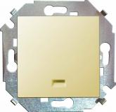  - Механизм выключателя 1-кл. СП Simon 15 16А IP20 с подсветкой винт. зажим сл. кость Simon 1591104-031