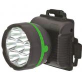  - Фонарь налобный 909LED7 (7LED 1 режим; 3хR6 черн.) Ultraflash 11782