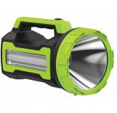  - Фонарь светодиодный аккум. KOSMOS premium 10W LED бок. панель 3Вт 3 режима регулировка яркости зарядное устройство 220/12В USB выход КОСМОС KOSAccu9110WUSB