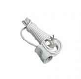  - Удлинитель 1х3м без заземл. 10А IP20 Makel 10007