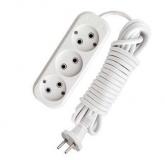  - Удлинитель 3х10м без заземл. 10А IP20 Е-203 АБС-пл. ПВС 2х1 UNIVersal 9631967