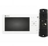  - Комплект видеодомофона Optimus VM-7.0 (w)+ DS-700L (черный)