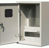  - Корпус учетный навесной ЩРУН-1/12 400х300х160 IP31 1-фазн. 12мод. метал. SchE 30401DEK