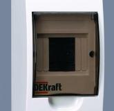  - Корпус пластиковый навесной 4мод. ЩРН-П-4 20х11х9 IP41 SchE 31008DEK