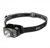  - Фонарь налобный AccuH1-L5WZ-bk zoom 5Вт LED + 2хRED SMD IP54 аккумулятор 800мА.ч 5 режимов: 100проц. 180лм 3.5ч/50проц. 110лм 5.5ч/30проц. 65лм 15ч/красн. 28ч/мигающ. красн. 12ч управл. жестами черн./сер. JazzWay 5036642