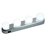  - Светильник светодиодный ML-L04-sr подсветка для зеркала серебр. JazzWay 5036734