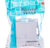  - Переключатель проходной 1-кл. СП Vesna механизм бел. LEZARD 742-0288-105