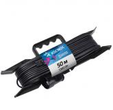 - Удлинитель-шнур на рамке 1х50м 6А IP20 1.3кВт ПВС 2х0.75 КОСМОС YPKsm50m-1g(6A)