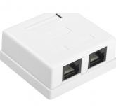  - Hyperline SB1-2-8P8C-C5e-WH