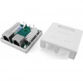  - Hyperline SB1-2-8P8C-C6-SH-WH