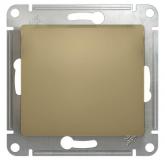  - Переключатель проходной 1-кл. СП Glossa 10А IP20 (сх. 6) 10AX механизм титан SE GSL000461