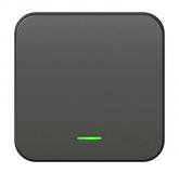  - Выключатель 1-кл. ОП Blanca 10А IP20 (сх. 1) 250В с подсветкой с изолир. пластиной антрацит SE BLNVA101116