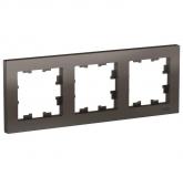  - Рамка 3-м AtlasDesign универс. мокко SE ATN000603