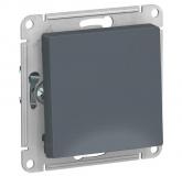  - Выключатель 1-кл. СП AtlasDesign 10А IP20 (сх. 1) 10AX с самовозвратом механизм грифель SE ATN000715