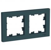  - Рамка 2-м AtlasDesign универс. изумруд SE ATN000802