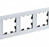  - Рамка 3-м AtlasDesign Nature стекло бел. SE ATN320103