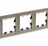  - Рамка 3-м AtlasDesign Nature стекло шампань SE ATN320503