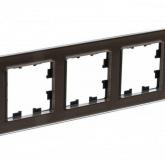  - Рамка 3-м AtlasDesign Nature стекло мокко SE ATN320603