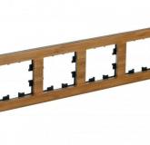  - Рамка 4-м AtlasDesign Nature дерево бамбук SE ATN353204