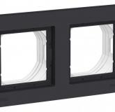 - Рамка 2-м AtlasDesign Aqua IP44 карбон SE ATN441002