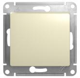  - Кнопка нажимная 1-кл. СП Glossa 10А IP20 (сх. 1) 10AX механизм беж. SE GSL000215
