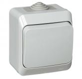  - Выключатель 1-кл. ОП Этюд 10А IP44 10AX сер. SE BA10-041C