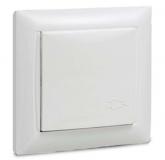  - Розетка 1-м VALENZO защ. крышка с заземл. 6114 бел. ASD / IN HOME 4690612006376