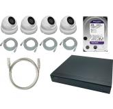  - IPTRONIC IP Dome Квартира 4Tb Kit 4