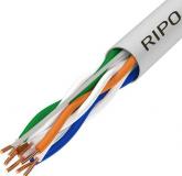  - UTP 4 CAT5E 24AWG Cu Ripo Premium, 2x305м.,Fluke test (КСВПВ -5е 4*2*0.51)